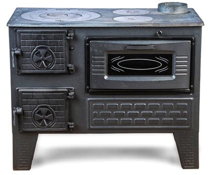 Отопительно-варочная печь МастерПечь ПВ-04 с духовым шкафом, 7,5 кВт в Орле