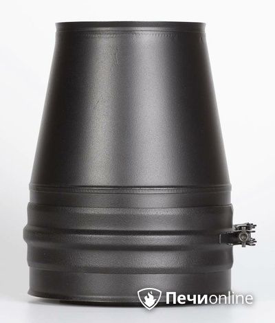 Комплектующие дымохода Schiedel Конус д250 PM25 (Черный) Permetr в Орле