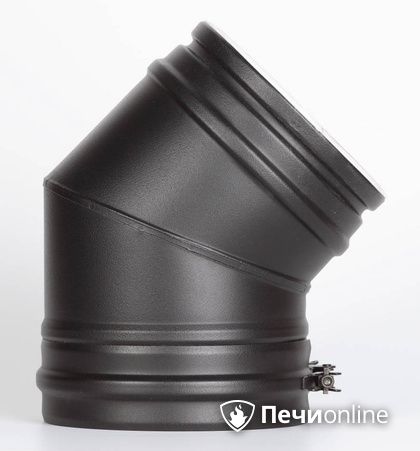 Колено 45° Schiedel Отвод 45° д.150 PM25 (Черный) Permetr в Орле