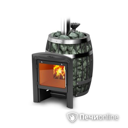 Дровяная банная печь TMF Саяны II Carbon Витра ЗК в Орле