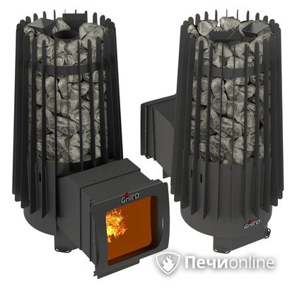 Дровяная печь-каменка GrillD Cometa Vega 180 window long Max в Орле