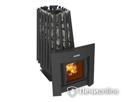 Дровяная печь-каменка GrillD Cometa Vega 350 window Max в Орле