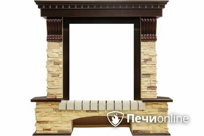 Портал для электрокамина Royal Flame Pierre Luxe угловой сланец под классический очаг в Орле