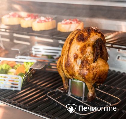 Ростер Char-Broil Grill+ для курицы с креплением для емкости в Орле