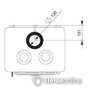 Отопительно-варочная печь Ferguss Magma cook side door в Орле