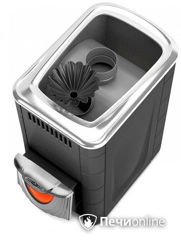 Дровяная банная печь TMF Ангара 2012 Inox ДНС КТК ЗК антрацит в Орле