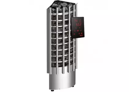 Электрокаменка для сауны Harvia Glow Corner TRC70XE c цифровой панелью управления в Орле