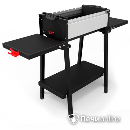 Мангал Grillver Крафтикс Сильвер на подставке в Орле